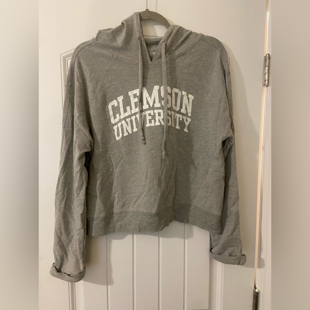 Clemson University Cropped Hoodie